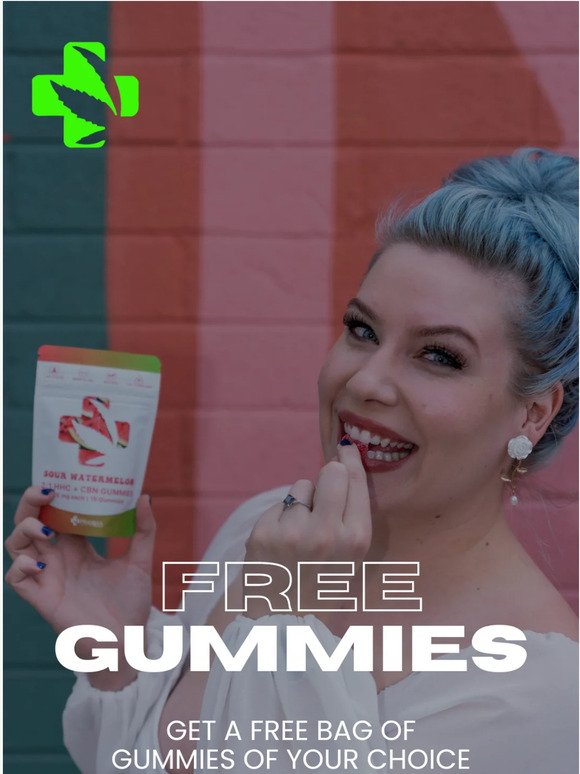Don't miss out, get free gummies with purchase!