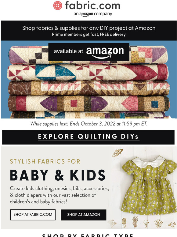 🛑 Save up to 20% on your next Quilt Fabric 🛑