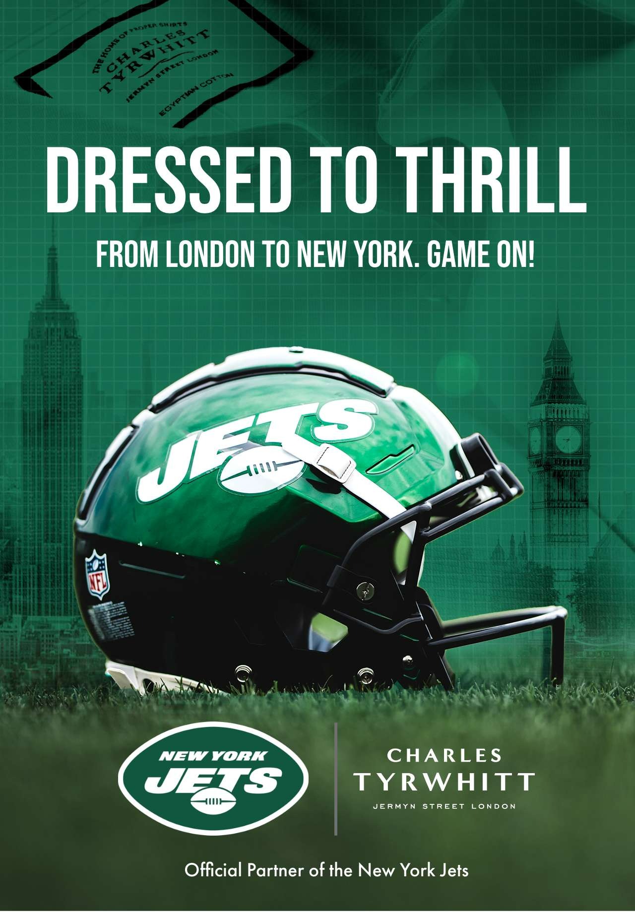 Charles Tyrwhitt: An Exciting Announcement for NFL Fans