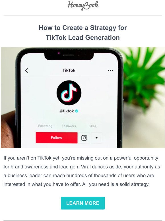 Generate more leads from TikTok with this strategy