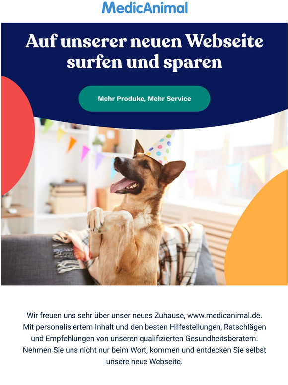 Vergessen Sie nicht, auf unserer brandneuen Webseite zu sparen