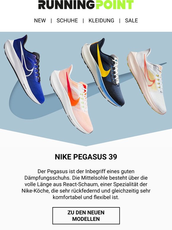 Nike Pegasus: New Styles