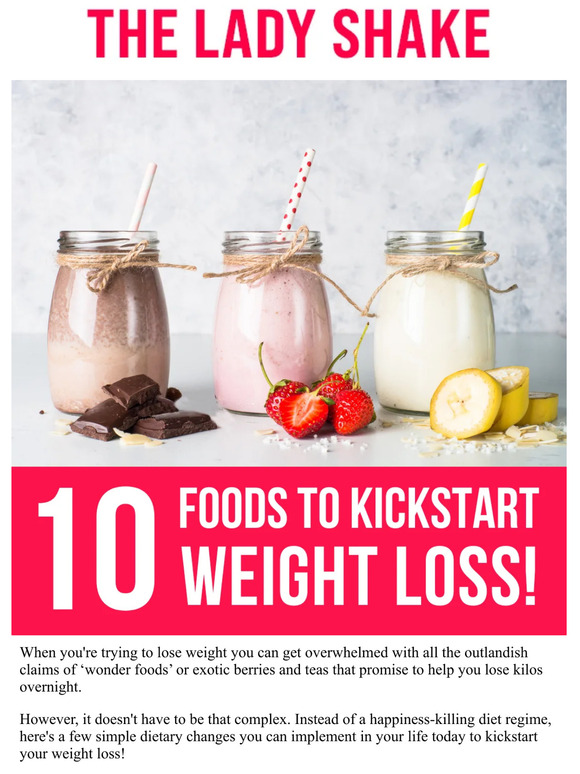 The Lady Shake Kickstart your weight loss with these foods 🔥 Milled