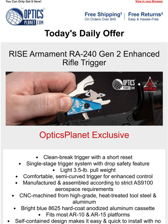 Exclusive RISE Armament RA240 Gen 2