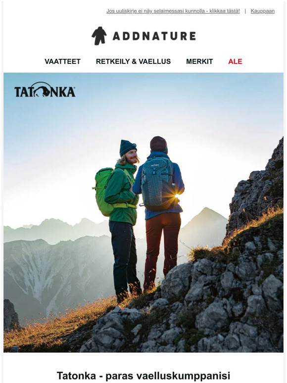 Tatonkan vaellusvarusteet