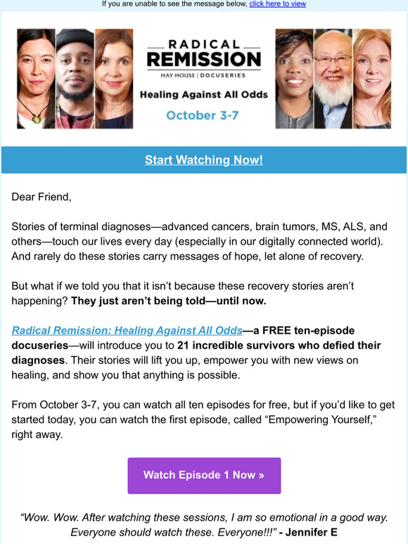 Hay House, Inc. Amazing, REAL Stories of Recovery Milled