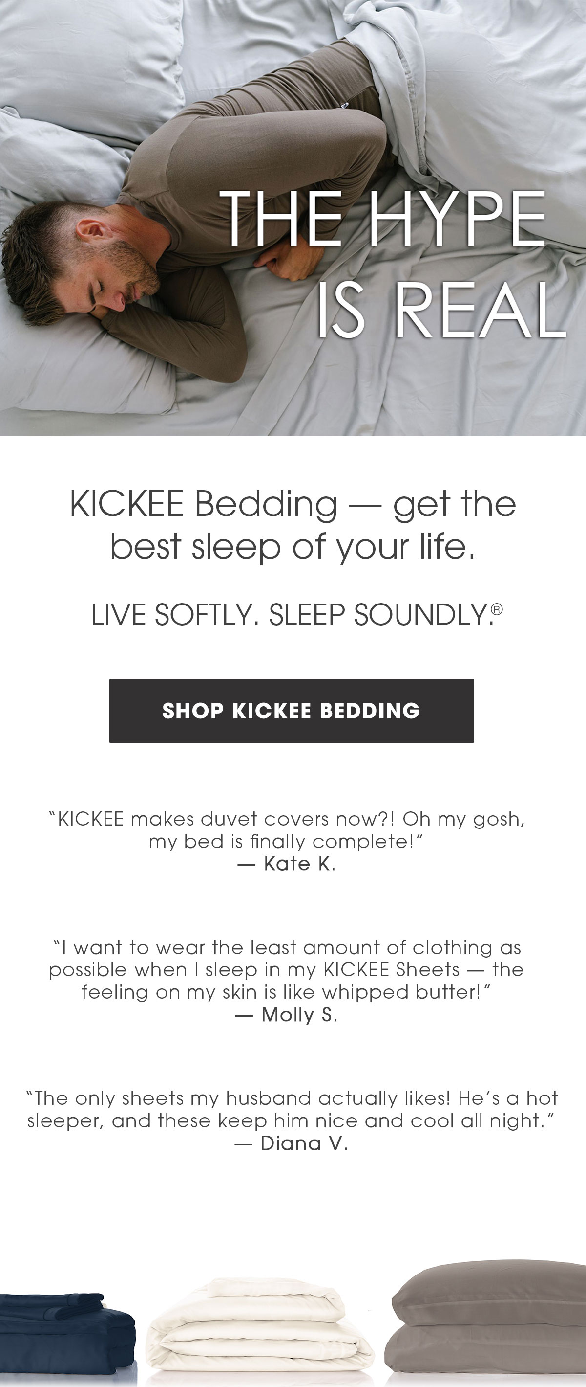 KicKee Pants The softest sheets for the best sleep 💤 Milled