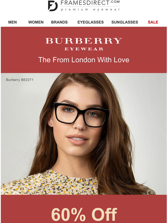 Frames Direct Iconic British Eyewear from Burberry Milled