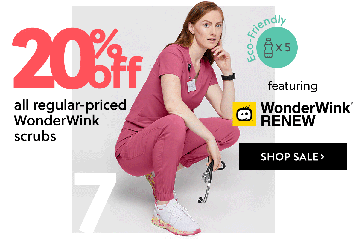 Uniform Advantage Hump Day? LUCKY day! 20 off Infinity & WonderWink