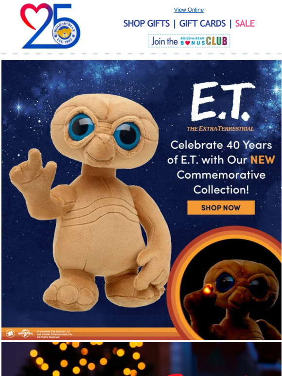 ET top build a bear