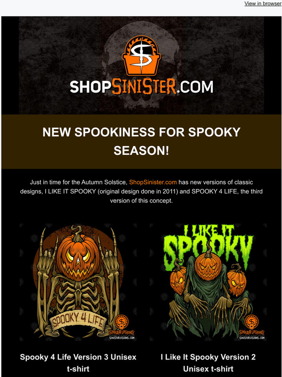 Spooky Shirts for Spooky Season! 👻