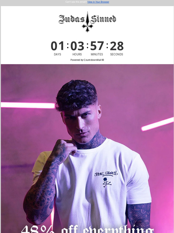 Times ticking, 48% OFF For 48 Hours ⌛