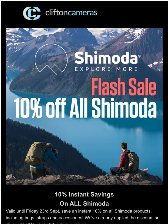 FLASH SALE ⚡️10% off ALL Shimoda