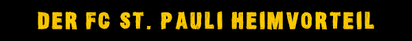 Der FC St. Pauli Heimvorteil
