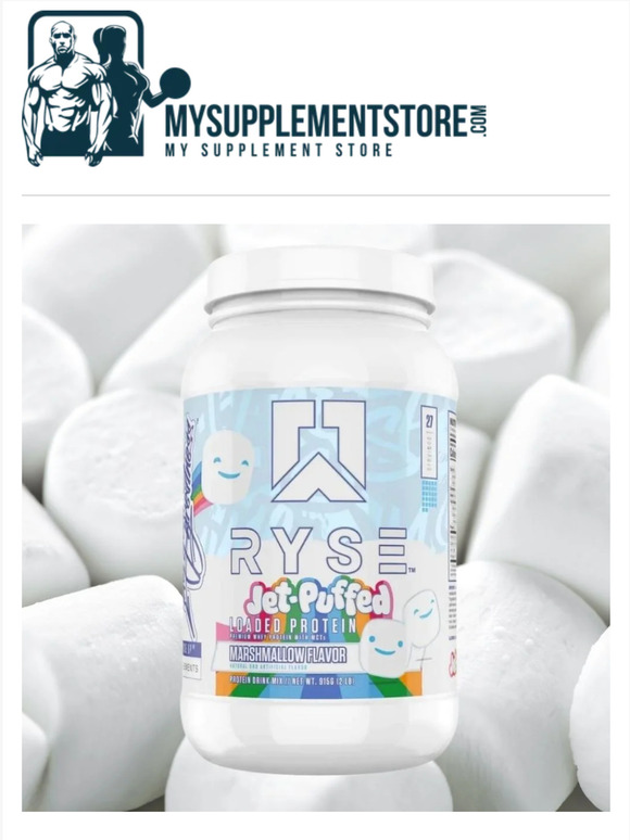 My Supplement Store Online Ryse Jet Puffed Marshmallow Is Now IN STOCK