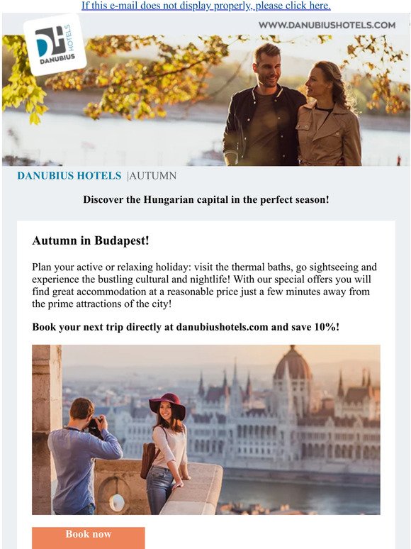 Book your autumn city break to Budapest!