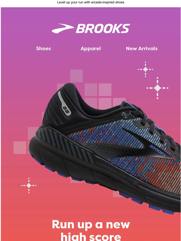 Brooks Running New 8bit colors for Adrenaline GTS 22 and Revel 5 📱