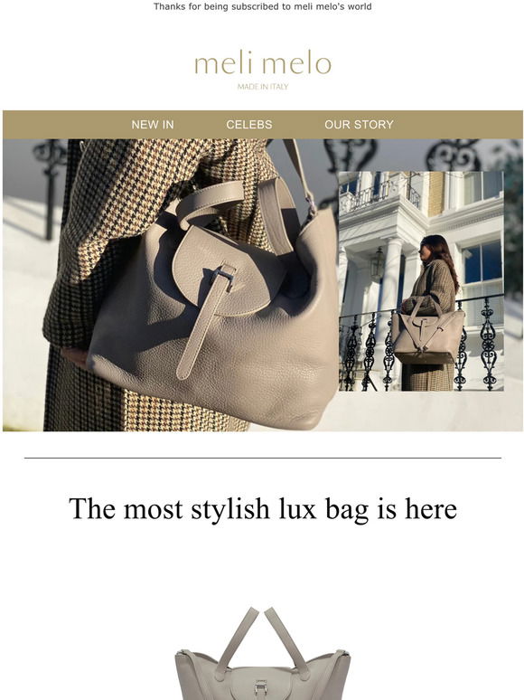 meli melo: This season's must-have bucket bag: The Santina