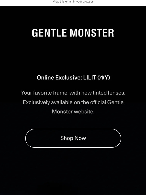 Shop Gentle Monster LILIT 2022 Cruise Unisex Street Style Korean