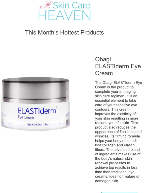 Obagi ELASTIderm Eye Cream and more products you're sure to love