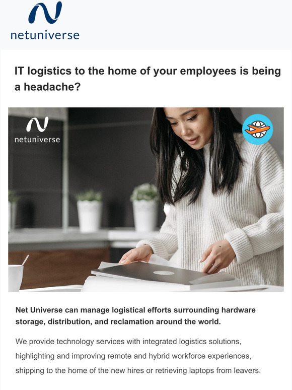 IT logistics to the home of your employees is being a headache😟?