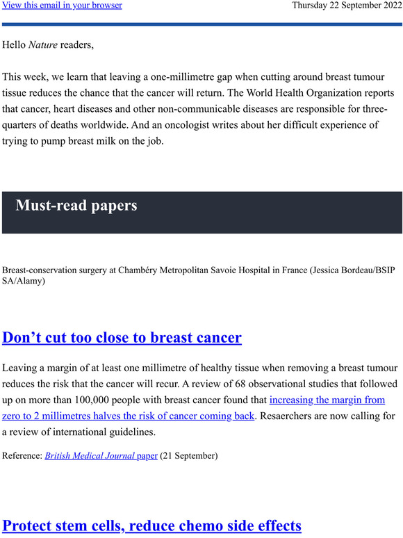 Nature: The leading cause of death worldwide is… | Milled