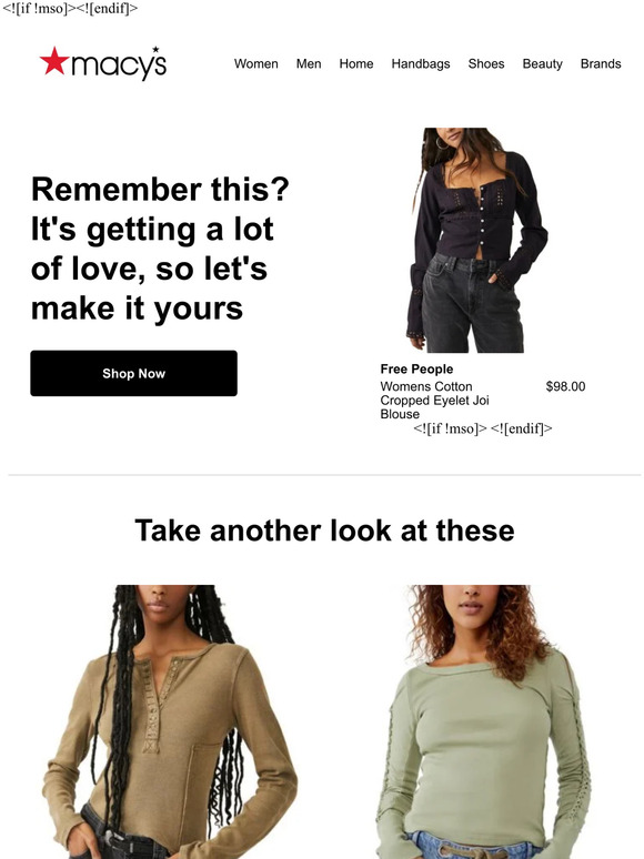 Macy's Your viewed items are here when you're ready! Milled