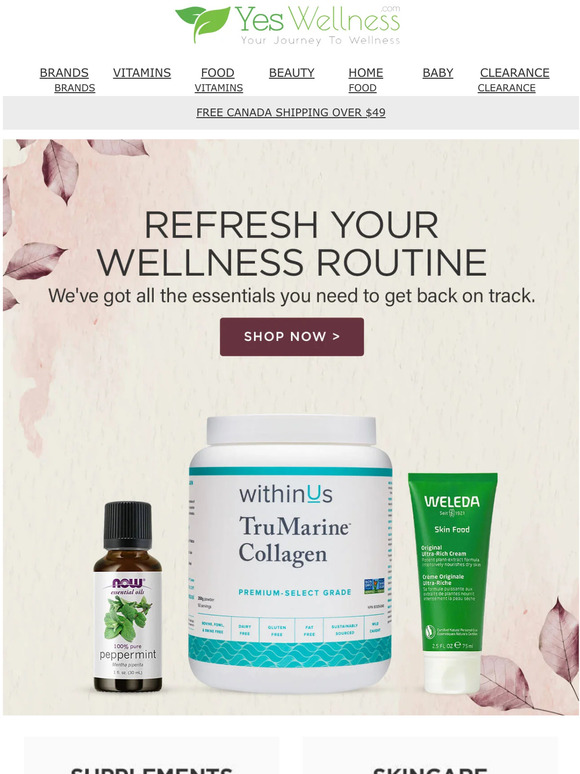 Yes Wellness Refresh Your Wellness Routine 🌿 Milled