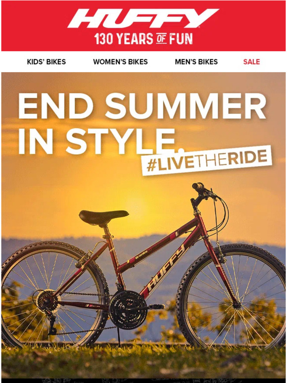 Huffy Bikes ☀️ End summer in STYLE (SAVE 50) Milled