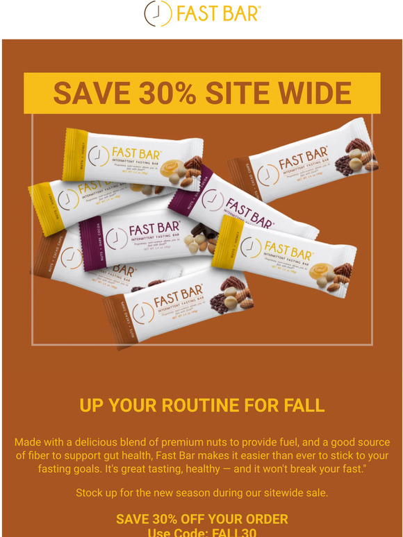 Delicious + Healthy + 30% off!