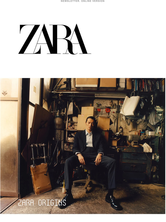Zara USA ZARA ORIGINS. A contemporary wardrobe. Now available Milled