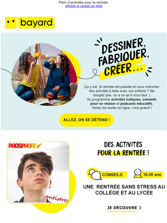 bayardjeunesse Ne ratez pas nos jeux, conseils, recettes de cuisine