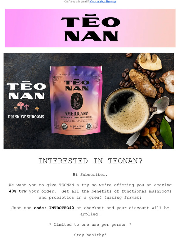 TEONAN Mushroom Coffee - Café au Lait – Teonan CAN