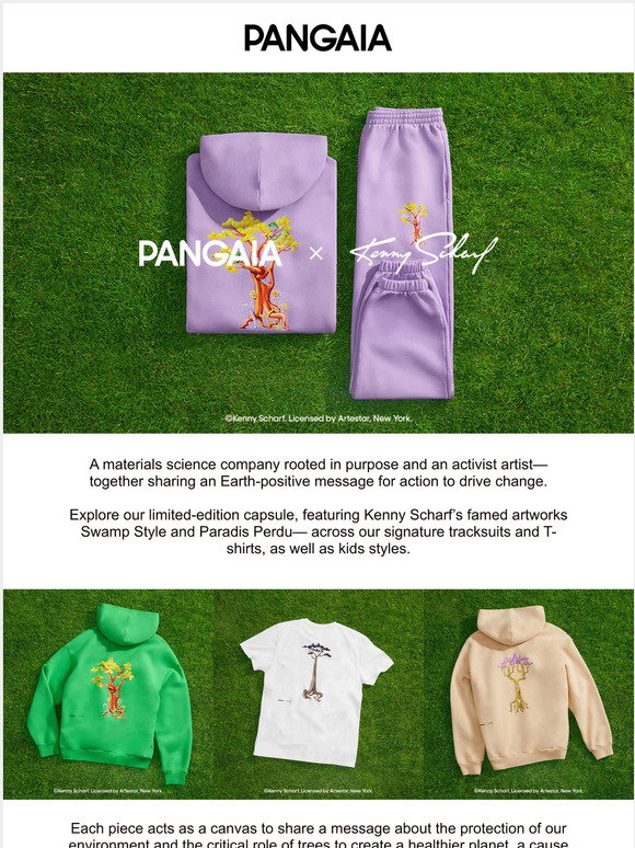 PANGAIA: PANGAIA x Kenny Scharf is here | Milled