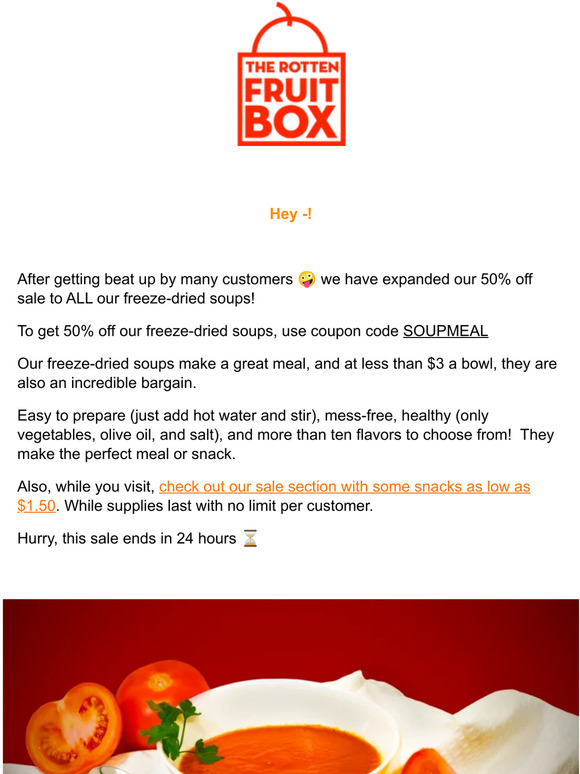 LAST CHANCE to get 50% OFF