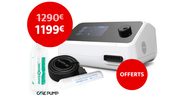 CAREPUMP Lite6 à 1199€ au lieu de 1290€ + Cadeaux