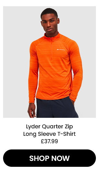Lyder Quarter Zip Long Sleeve T-Shirt