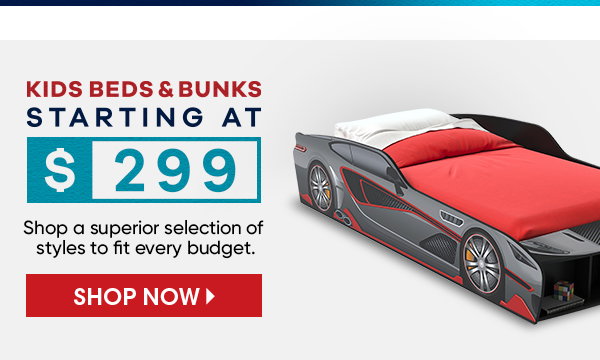 Kids Beds Starting at $299
