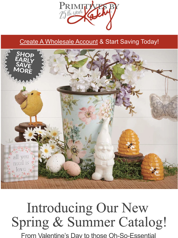 Primitives By Kathy New 2023 Spring And Summer Catalog Milled