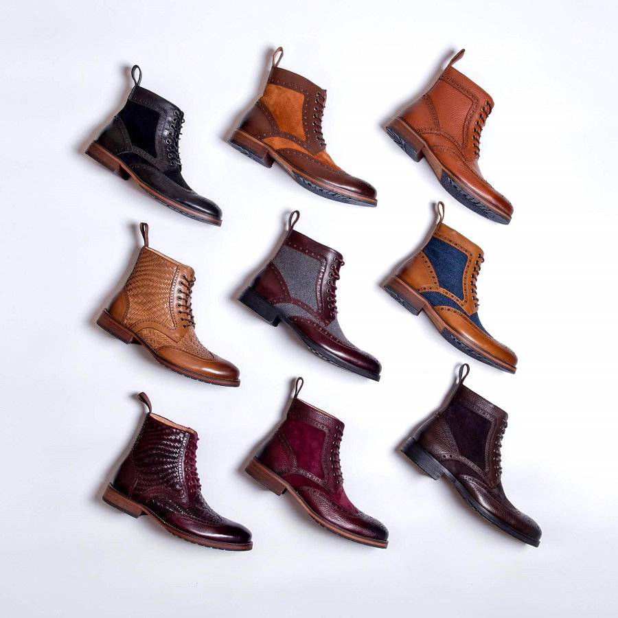 Marc Nolan: NEW Belmont Wingtip Combat Boots | Milled display picture 2