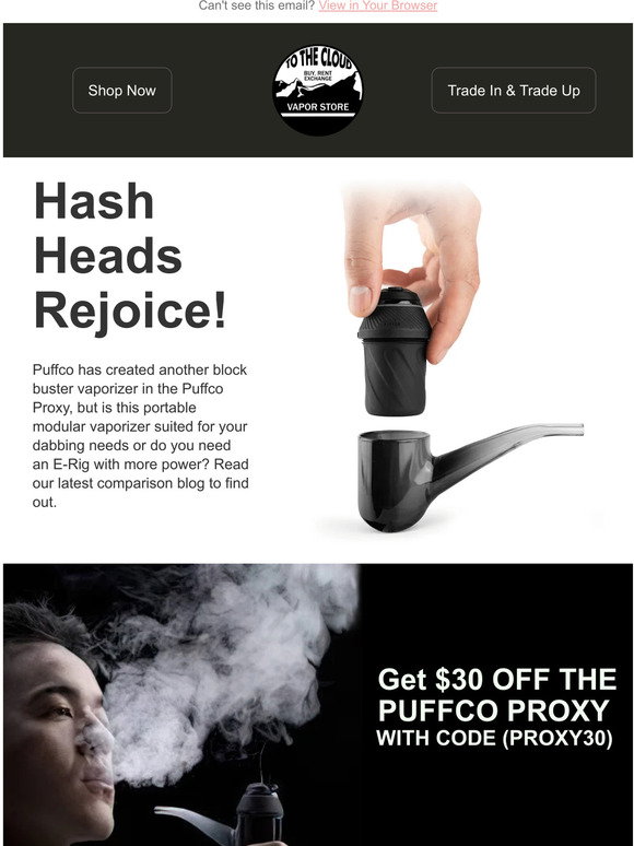 To the Cloud Vapor Store: Is the Puffco Proxy Worth It ? | Milled