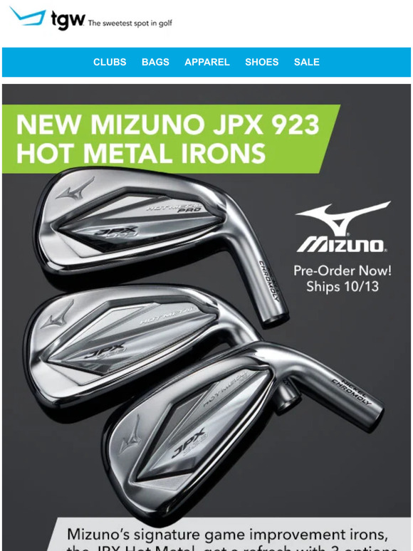 The Golf Warehouse Mizuno Introduces 3 New JPX Hot Metal