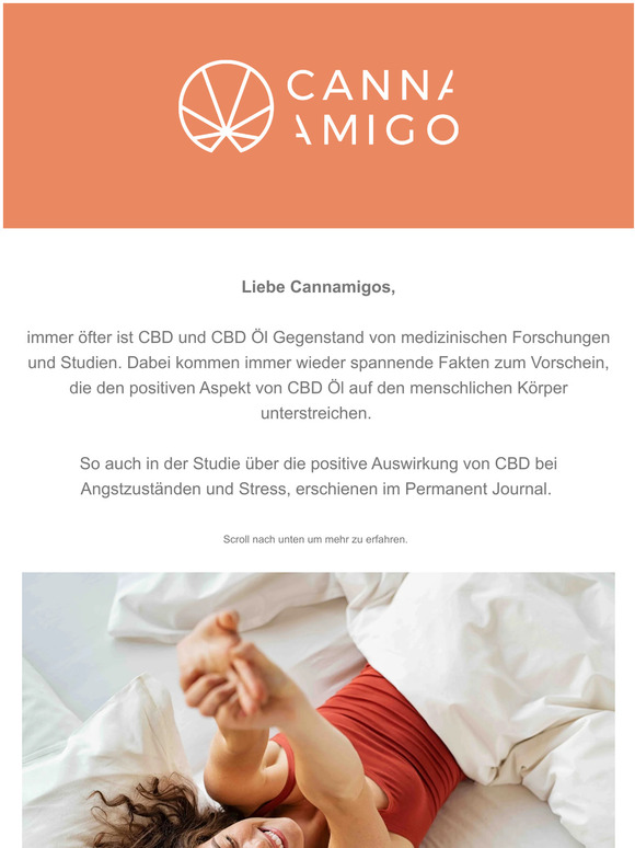 Wirkung von CBD - Stress & Schlaf
