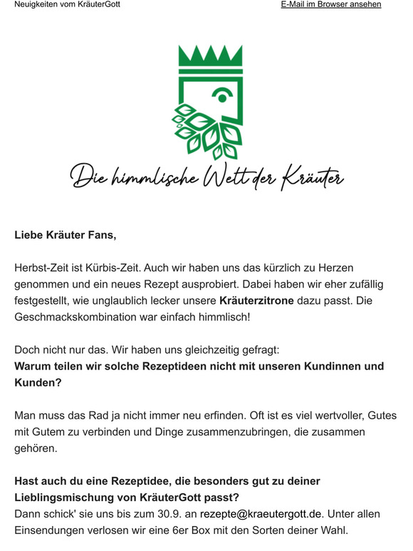 Rezeptidee für den Herbst 🍂🍁