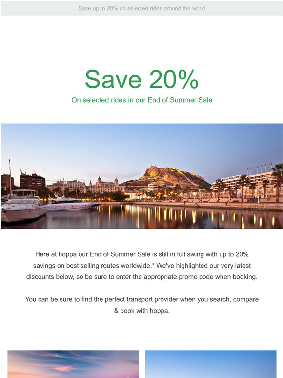 Our End of Summer Sale is still on