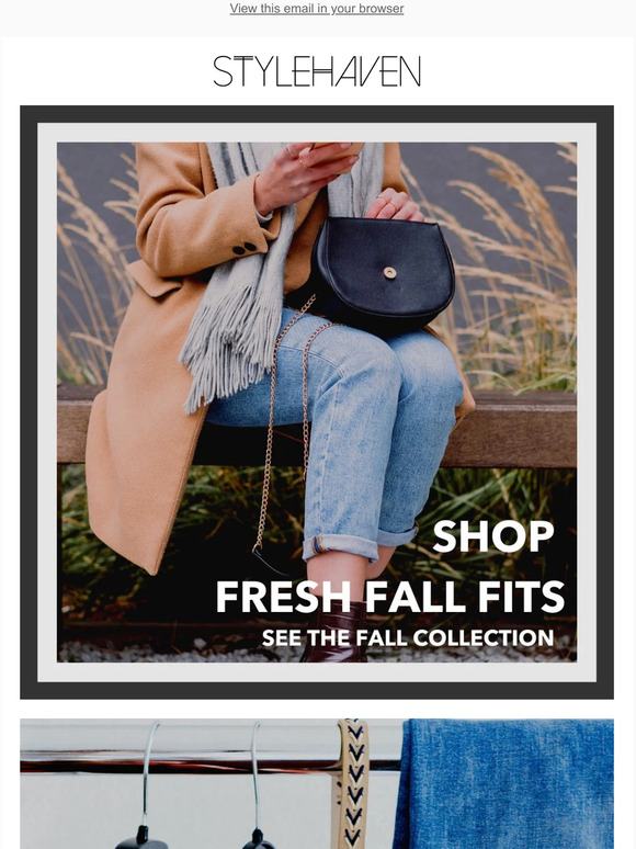 Shop Fresh Fall 'Fits! 🍁
