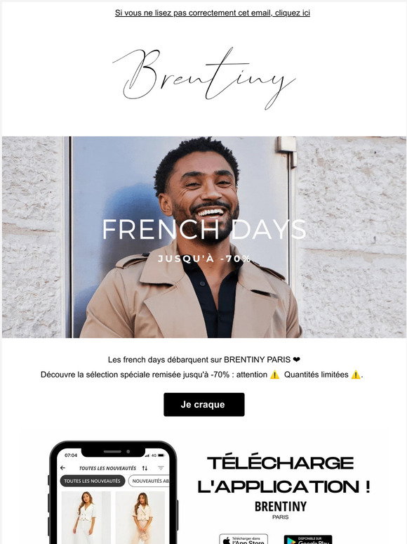 Code Promo Brentiny Paris