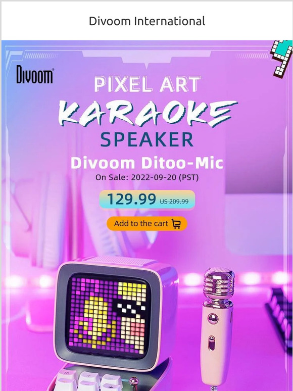 Ditoo mic New upgrade