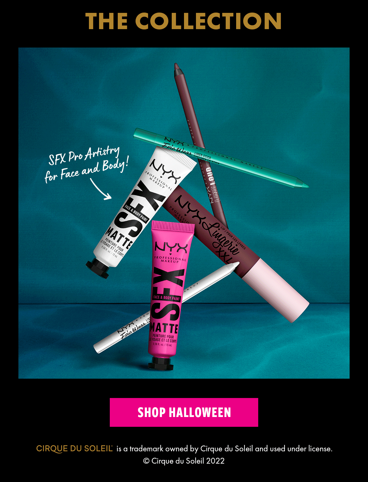 NYX Cosmetics to the Stage! Limited Edition Collection It Was