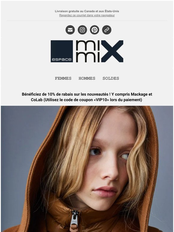 🍁 Achetez la collection exclusive d'automne chez miXmiX! 🍁